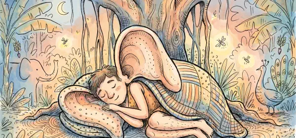 Illustration for The Story of Big Ears