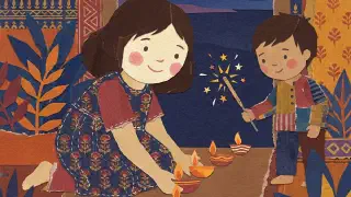 Illustration for The Story of Diwali