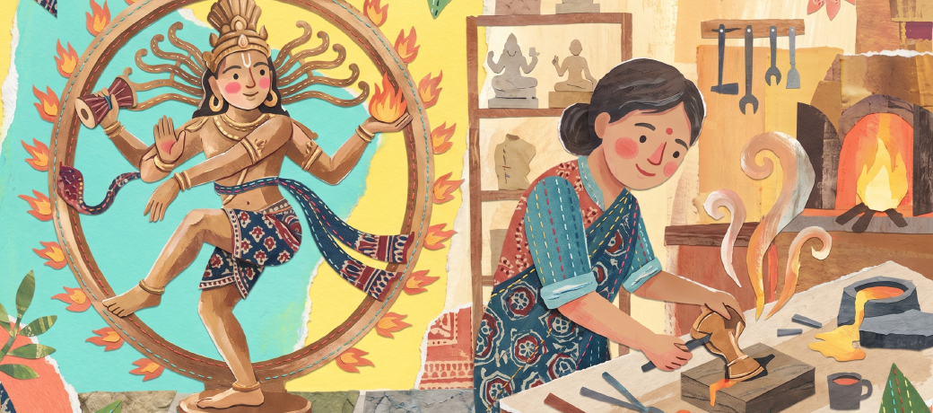 Illustration for The Story of Indian Bronzes