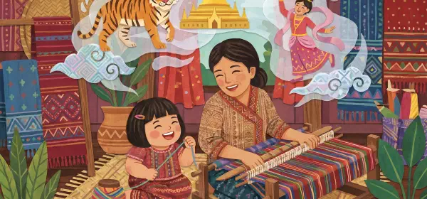 Illustration for The Story-tellers
