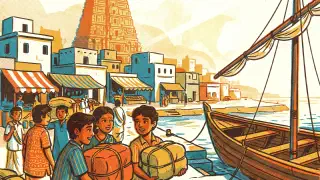 Illustration for The Travellers