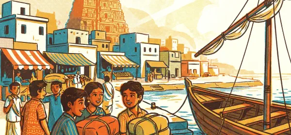 Illustration for The Travellers