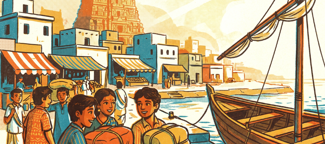 Illustration for The Travellers