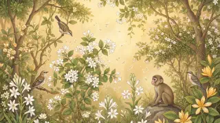 Illustration for The White Flowers