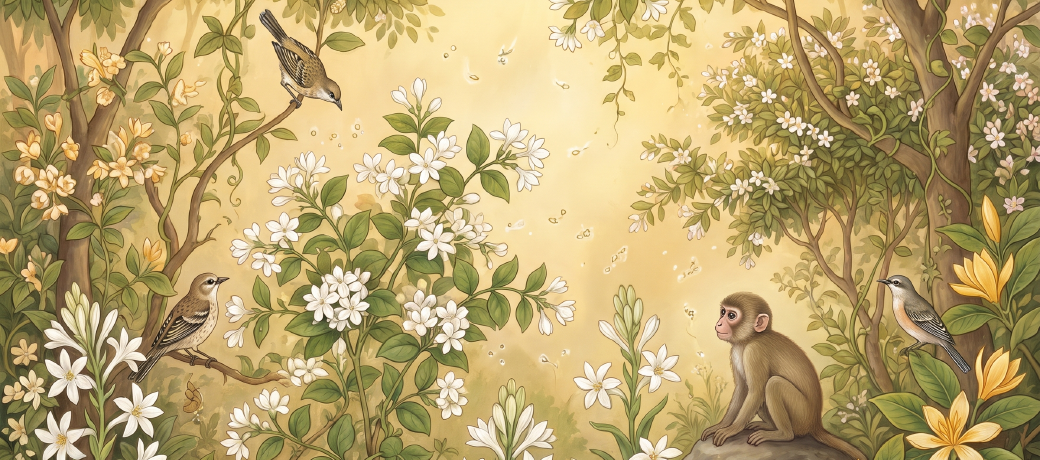Illustration for The White Flowers