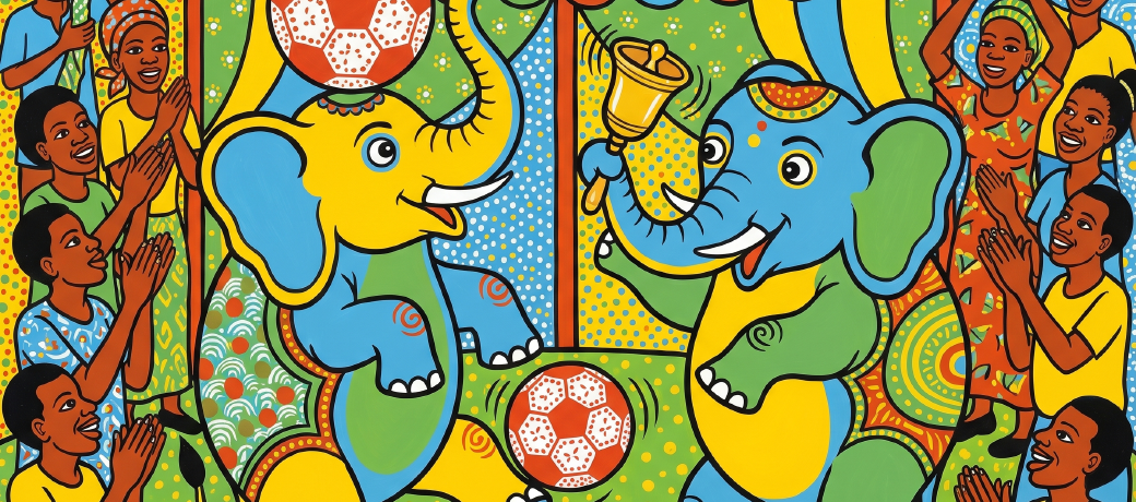 Illustration for The Wonder Elephants