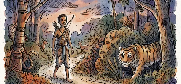 Illustration for Tiger Move