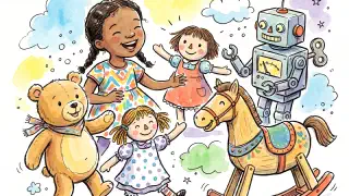 Illustration for Toy Gang