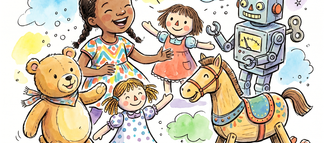 Illustration for Toy Gang