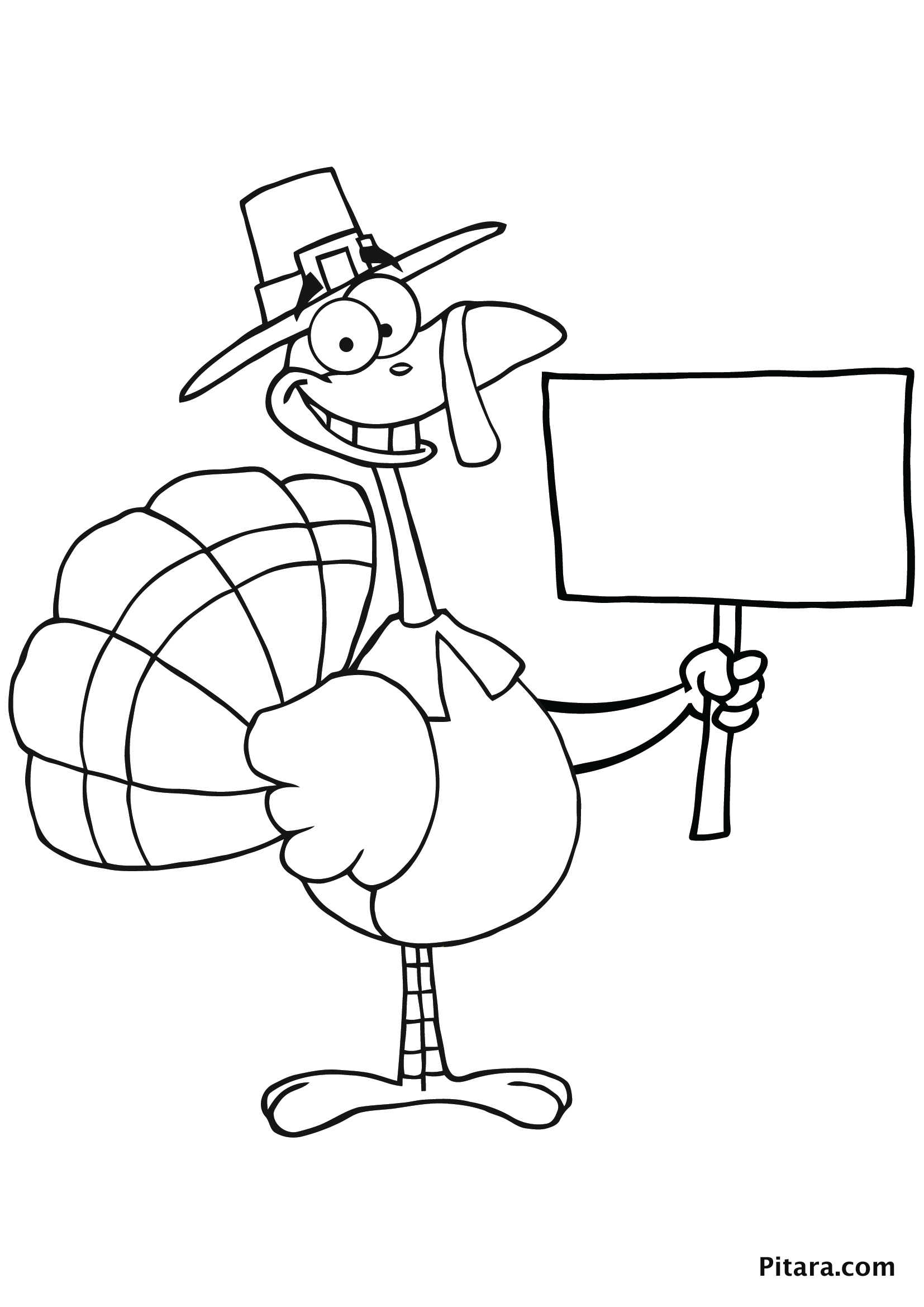 turkey-coloring-pages-for-kids-pitara-kids-network