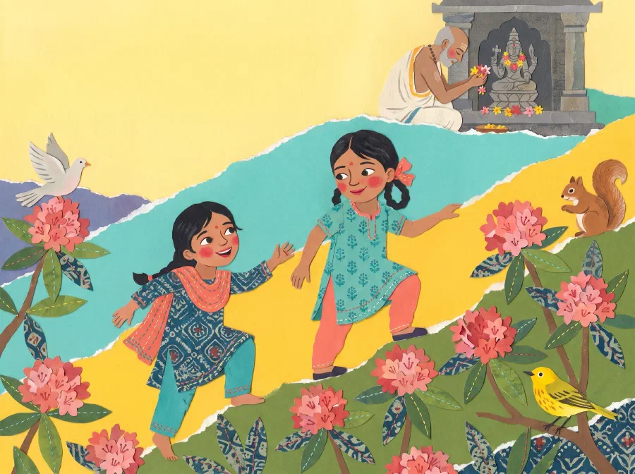 Two Girls and a Lotus