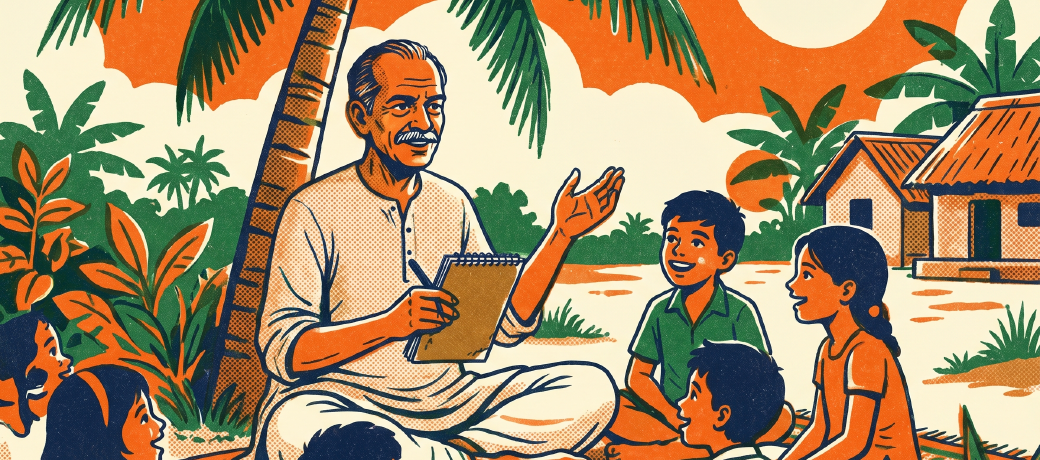 Illustration for Vaikom Mohammed Basheer