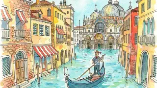 Illustration for Venice is Sinking