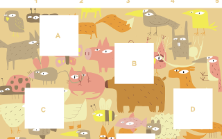 Birds & Animals – A Visual Matching Puzzle