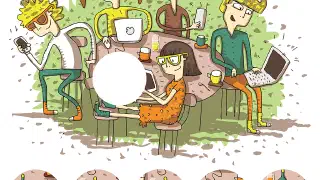 Illustration for The Cafe – A Visual Matching Puzzle
