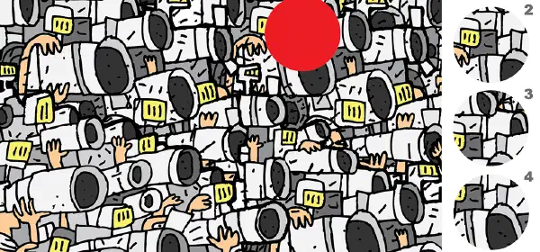 Illustration for Cameras – A Visual Matching Puzzle