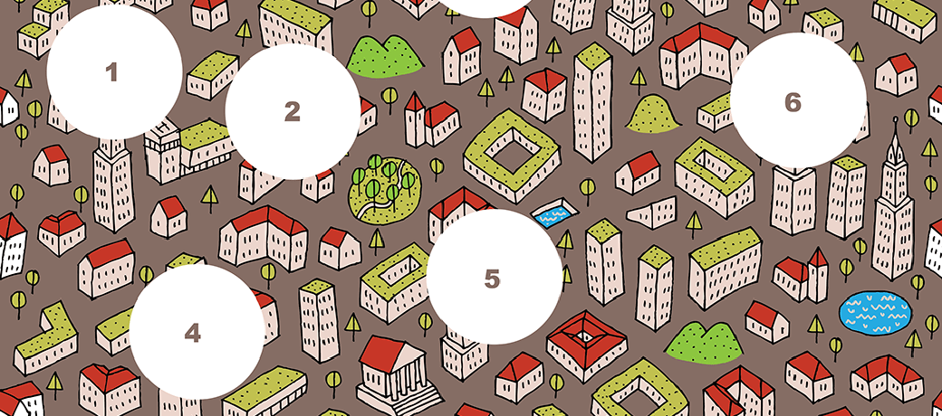 Illustration for City – A Visual Matching Puzzle