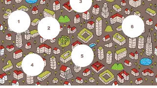 Illustration for City – A Visual Matching Puzzle