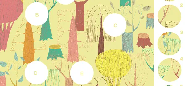 Illustration for Forest – A Visual Matching Puzzle