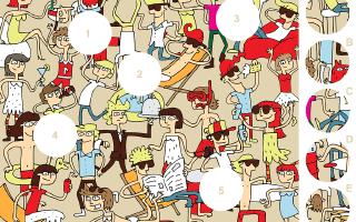 Party – A Visual Matching Puzzle