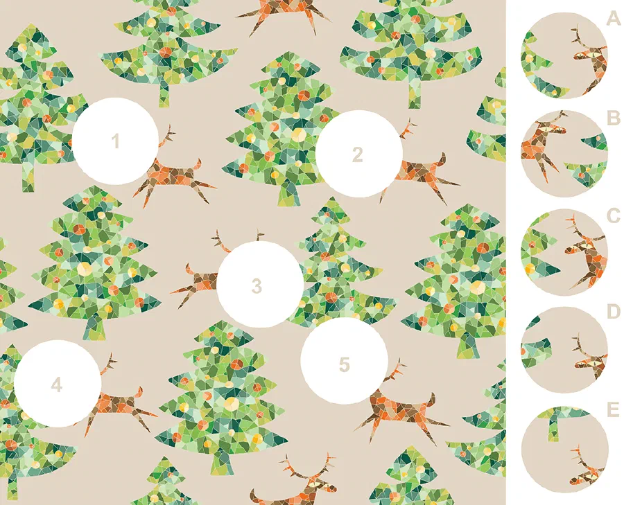 Illustration for Trees – A Visual Matching Puzzle
