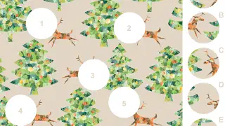 Illustration for Trees – A Visual Matching Puzzle