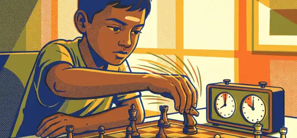 Illustration for Viswanathan Anand – The Lightning Kid