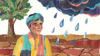 Illustration for Waiting for the Rain