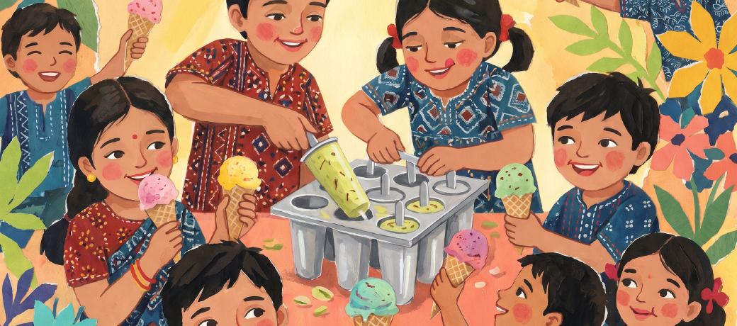 Illustration for We Would All Scream Without Ice Cream
