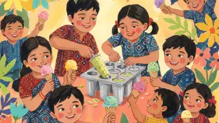 Illustration for We Would All Scream Without Ice Cream
