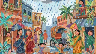 Illustration for Welcome Rains?