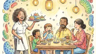 Illustration for Welcome to Blind Cow Restaurant