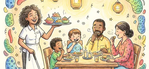 Illustration for Welcome to Blind Cow Restaurant