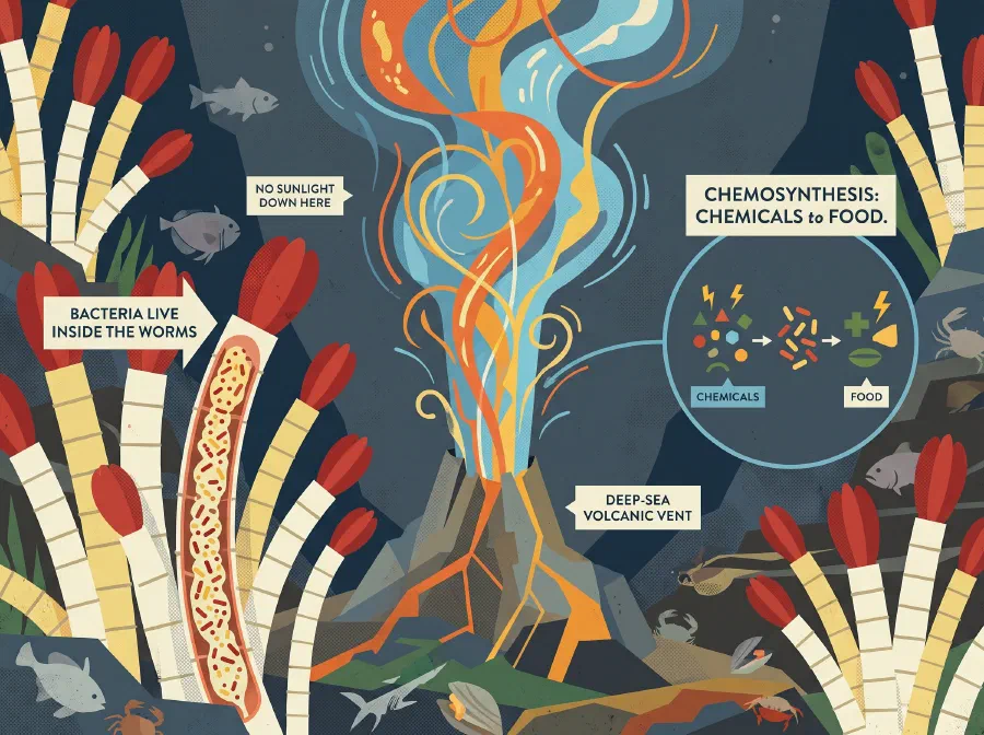 What are Volcanic Tubeworms?