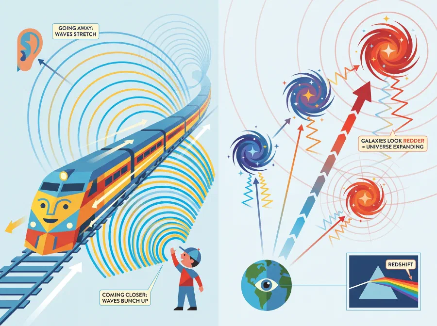 What does a Train Whistle tell us about the Universe?