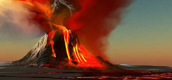 Illustration for What is a Volcano?
