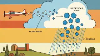 Illustration for What is Cloud Seeding?