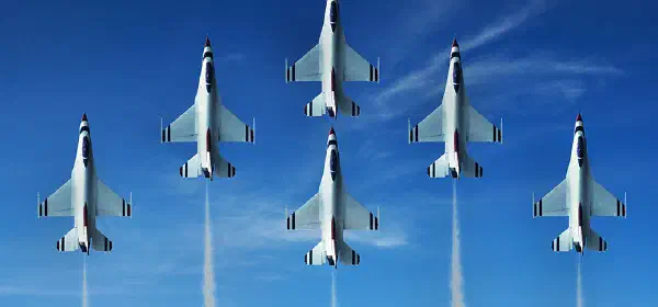 Illustration for What is the Trail behind a Jet?