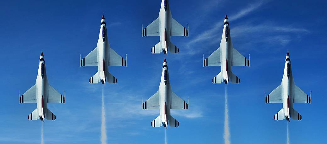 What is the Trail behind a Jet?
