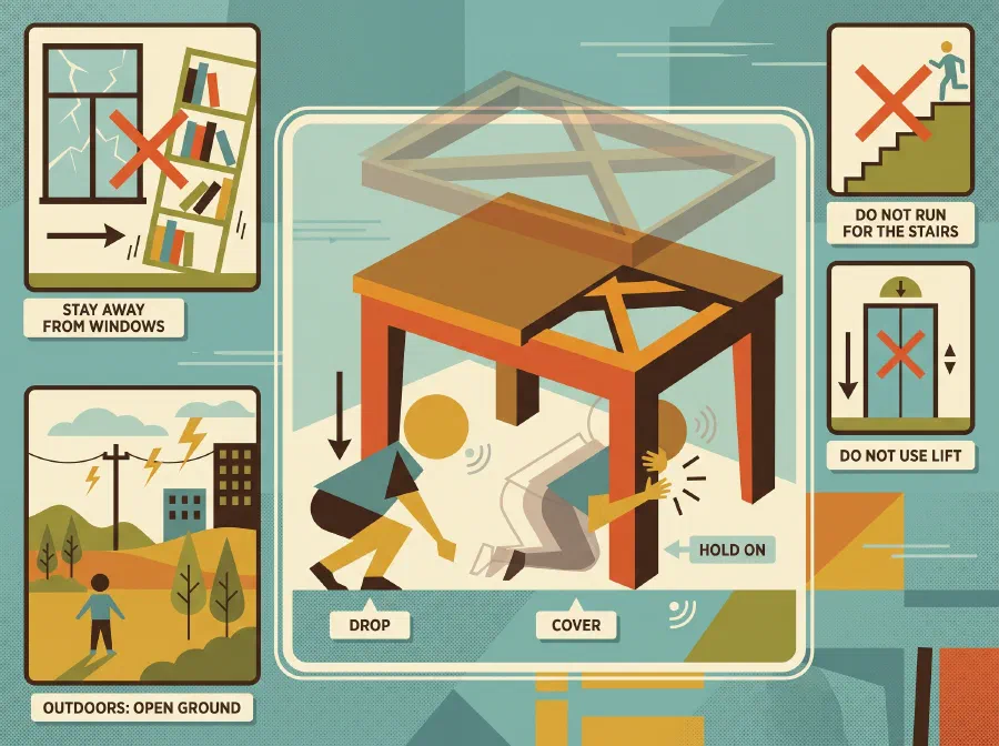 What to do During an Earthquake?
