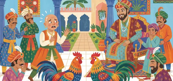 Illustration for When a Whacky King Turned Serious