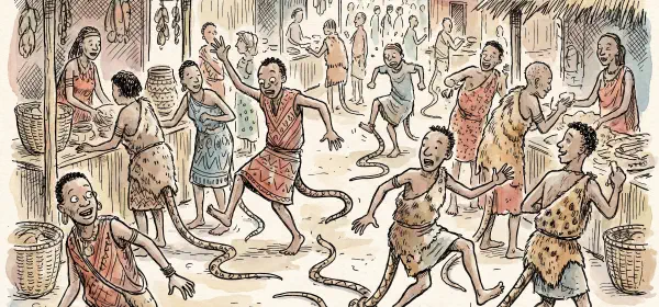 Illustration for When Humans had Tails