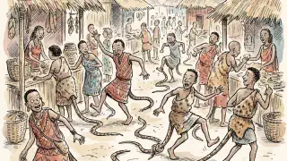 Illustration for When Humans had Tails