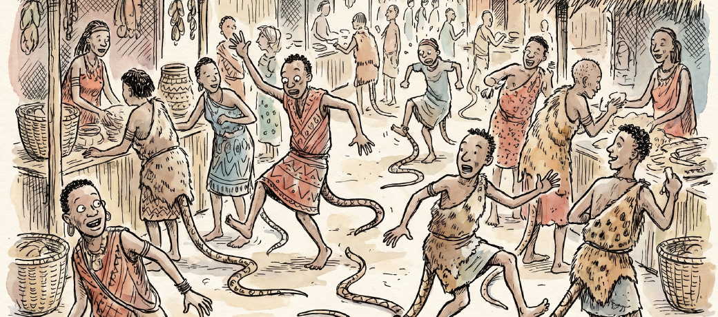 Illustration for When Humans had Tails