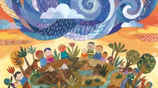 Illustration for When the Earth and Sky were Married