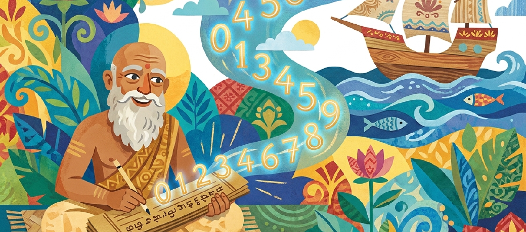 Illustration for Where Did Numerals Originate?
