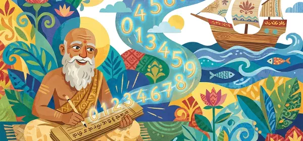 Illustration for Where Did Numerals Originate?