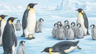 Illustration for Where Do Penguins Live?
