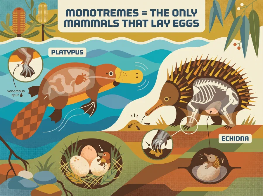 Which Mammal lays Eggs?