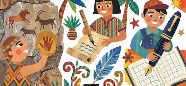 Illustration for Who Invented The Pen?